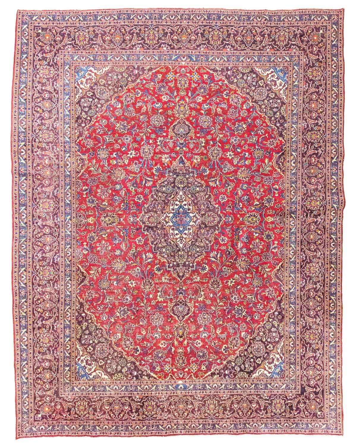 Keshan Teppich 388x295cm - Perserteppich
