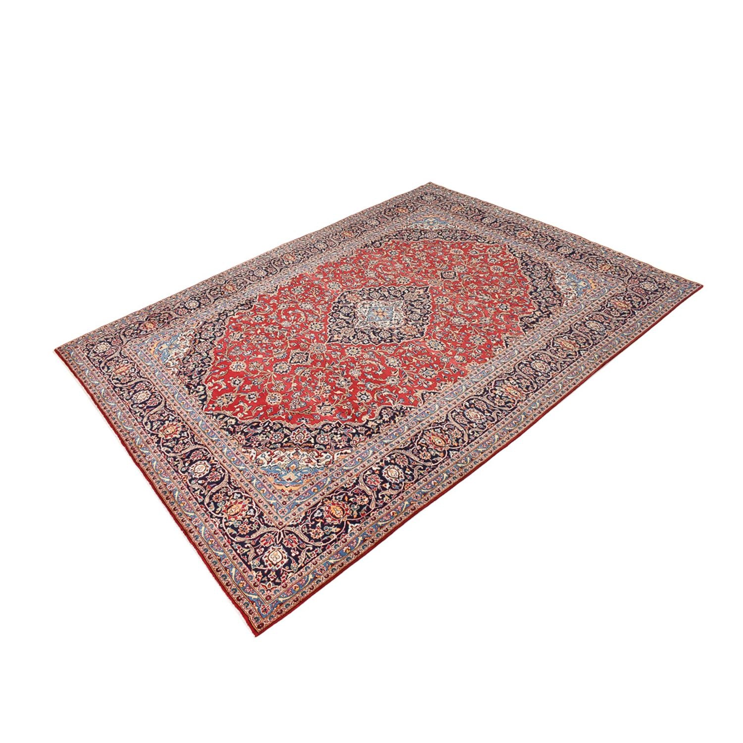 Perserteppich - Keshan - 392 x 290 cm - rot - Image 5