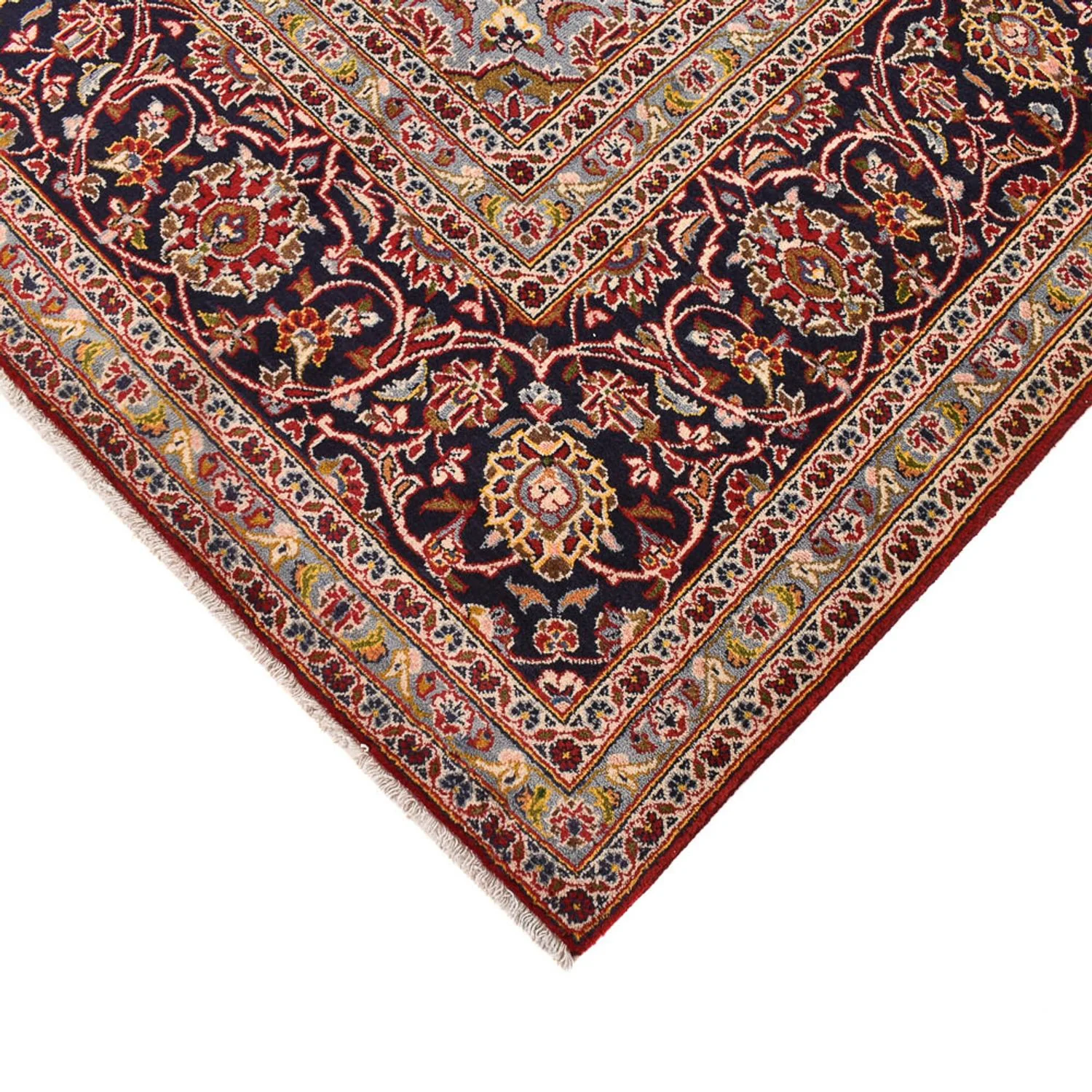 Perserteppich - Keshan - 392 x 293 cm - rot - Image 2