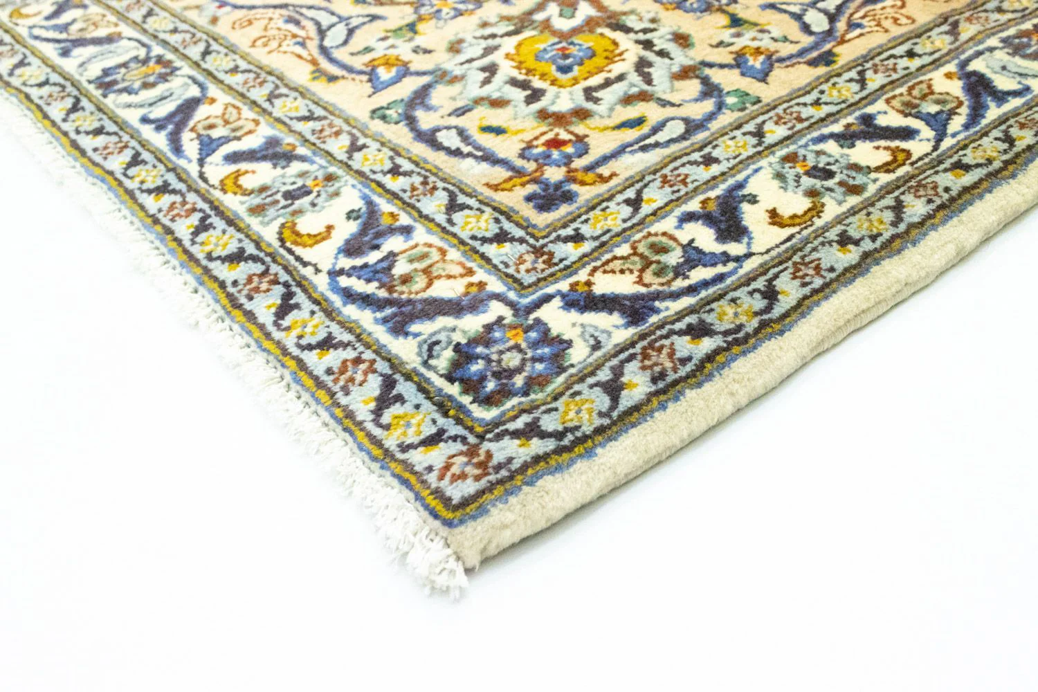Perserteppich - Keshan 396 x 293 cm - beige - Image 3