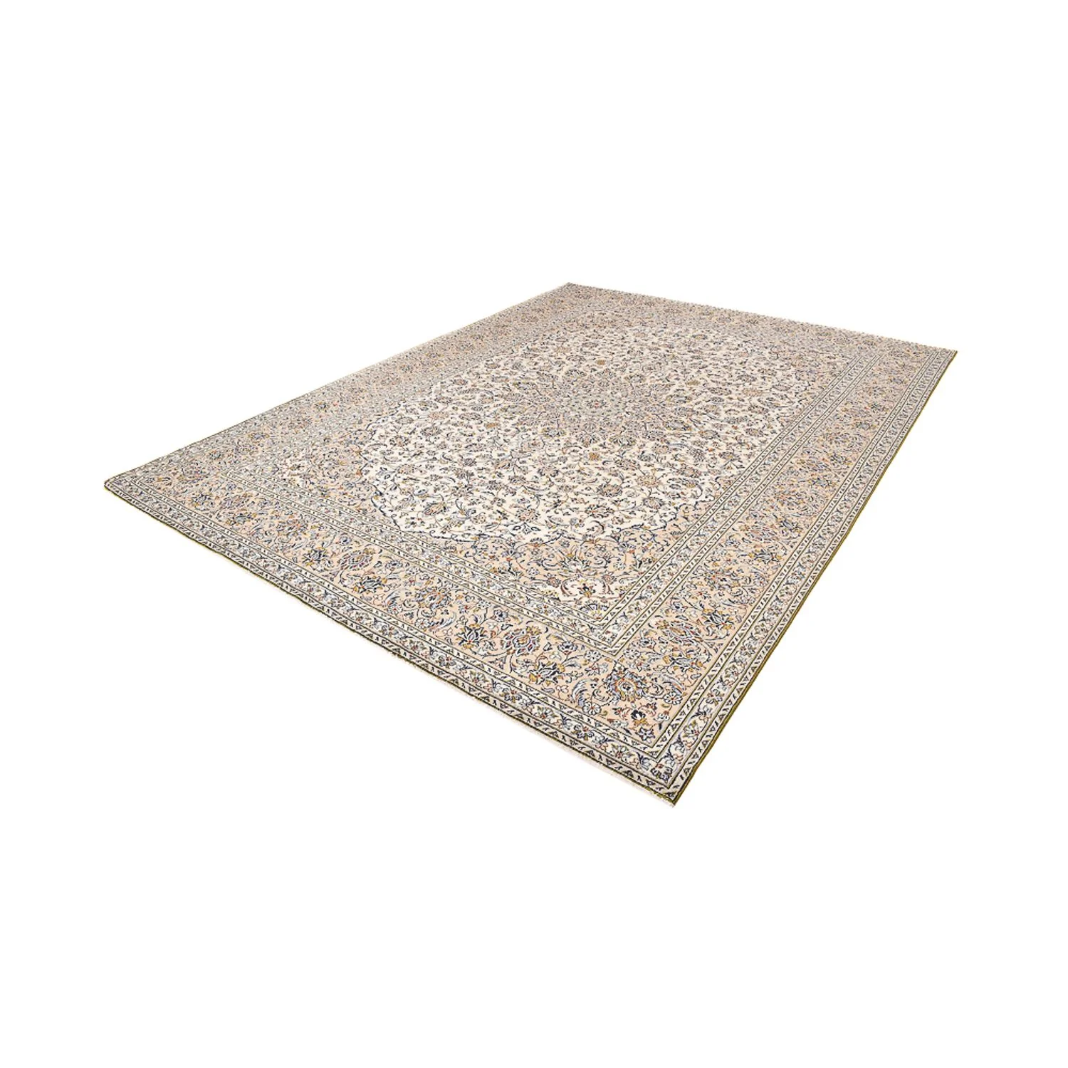 Perserteppich - Keshan - 397 x 295 cm - sand - Image 5
