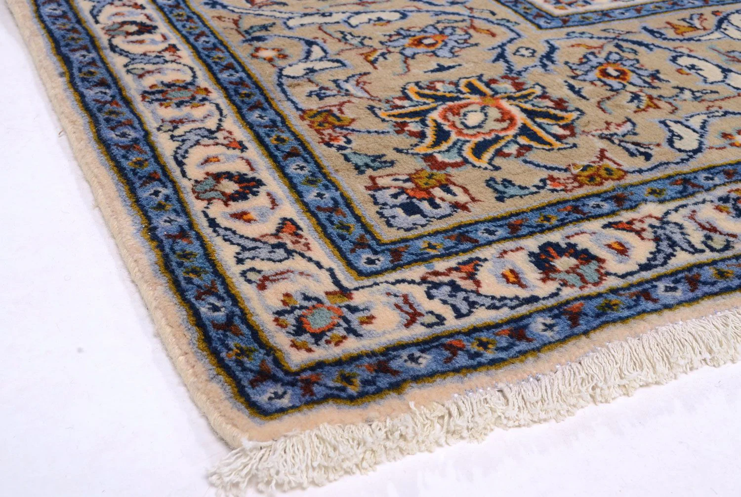 Perserteppich - Keshan 398 x 300 cm - beige - Image 3