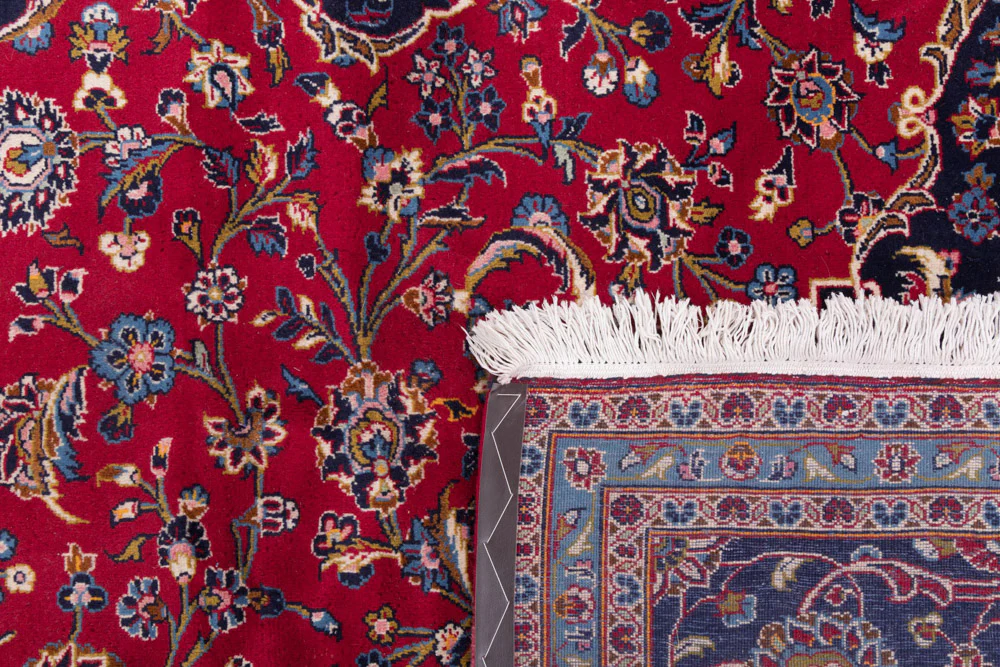 Perserteppich - Keshan - 400 x 295 cm - rot - Image 6