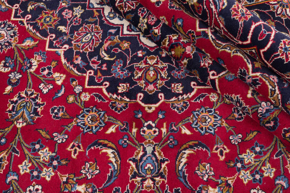 Perserteppich - Keshan - 400 x 295 cm - rot - Image 8