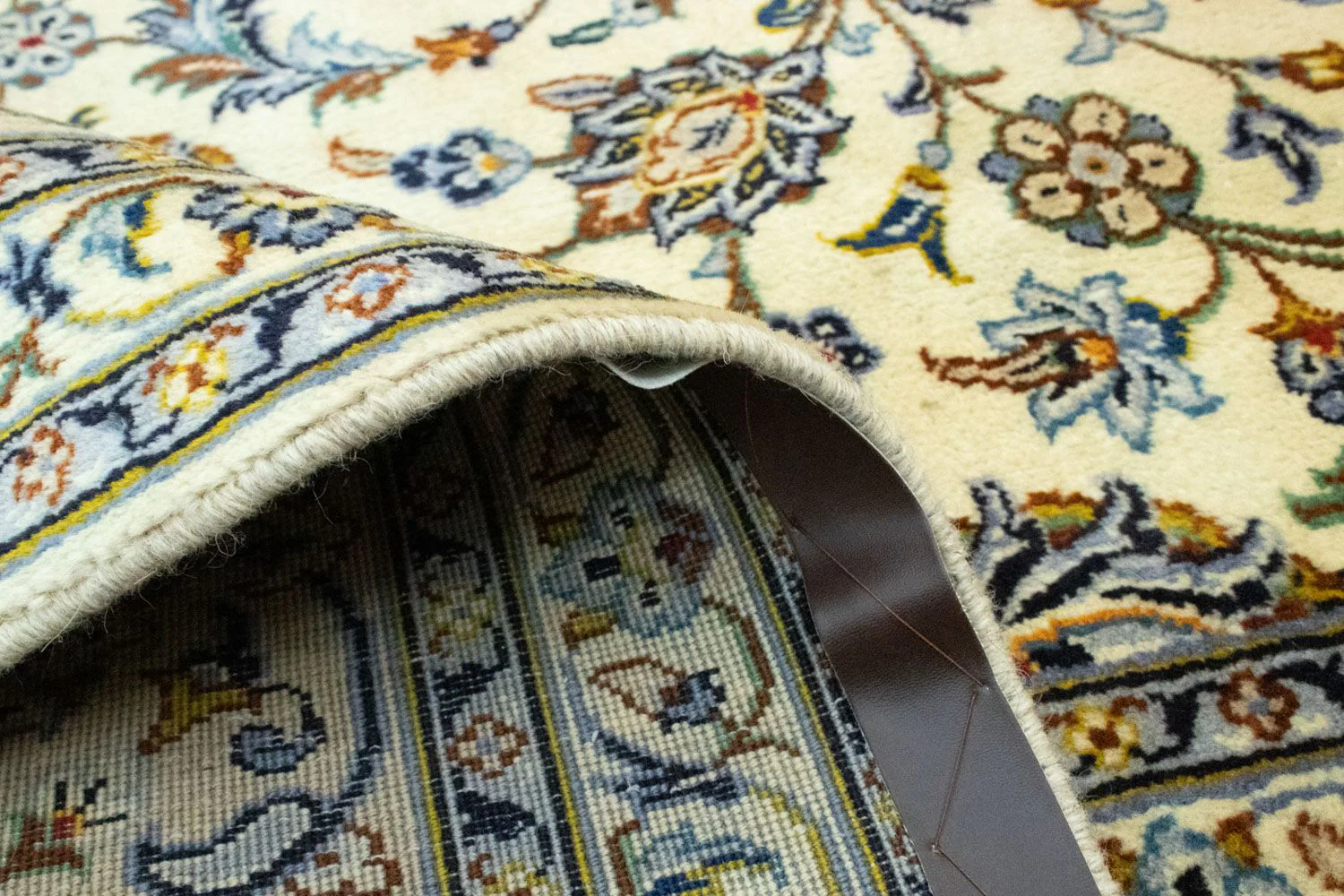 Perserteppich - Keshan 402 x 296 cm - beige - Image 4