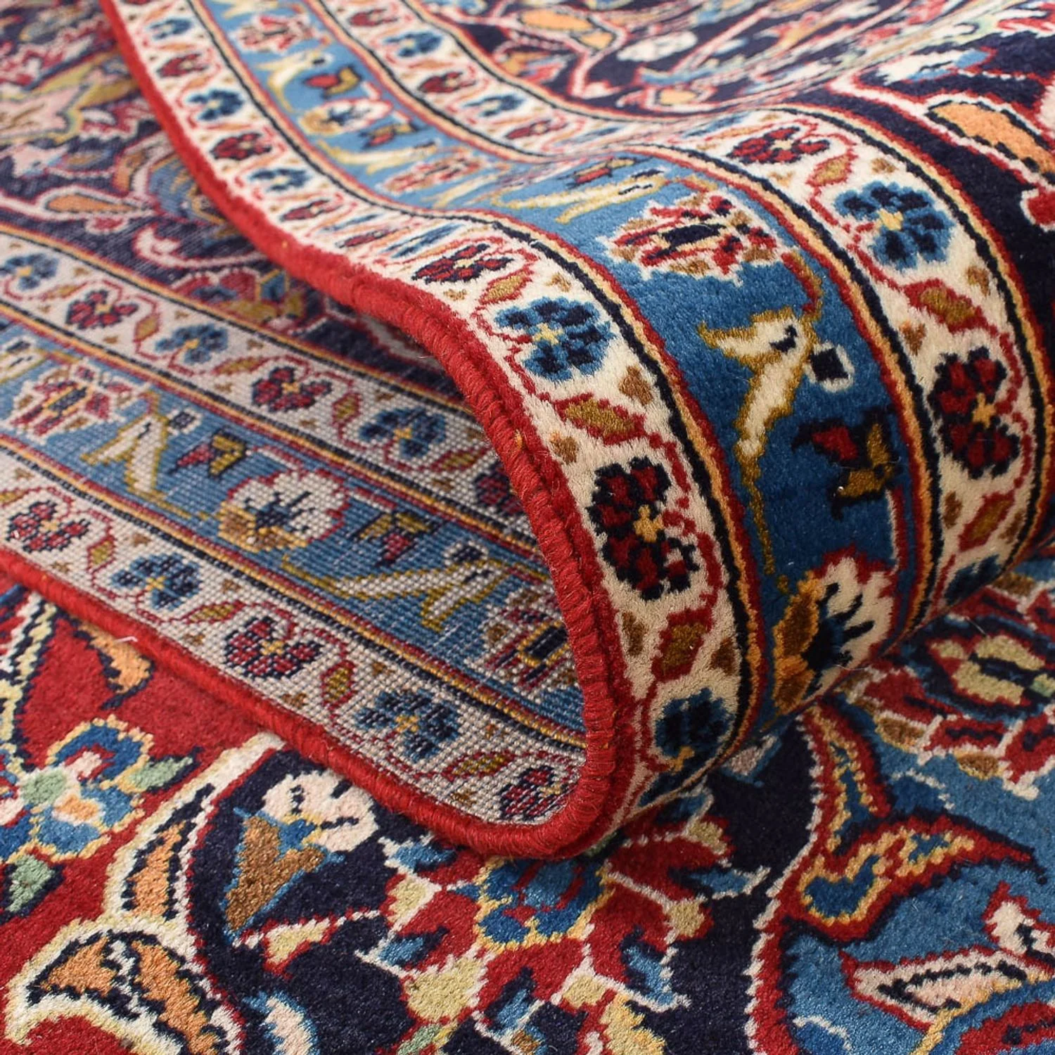 Perserteppich - Keshan - 403 x 287 cm - rot - Image 4