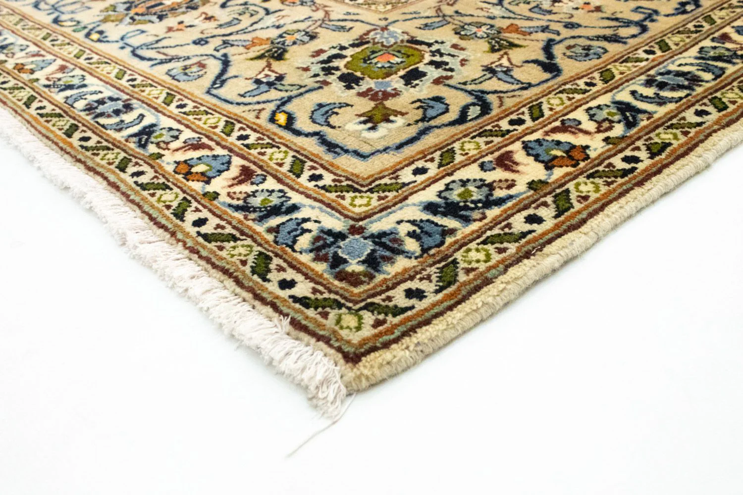 Perserteppich - Keshan 404 x 292 cm - beige - Image 3