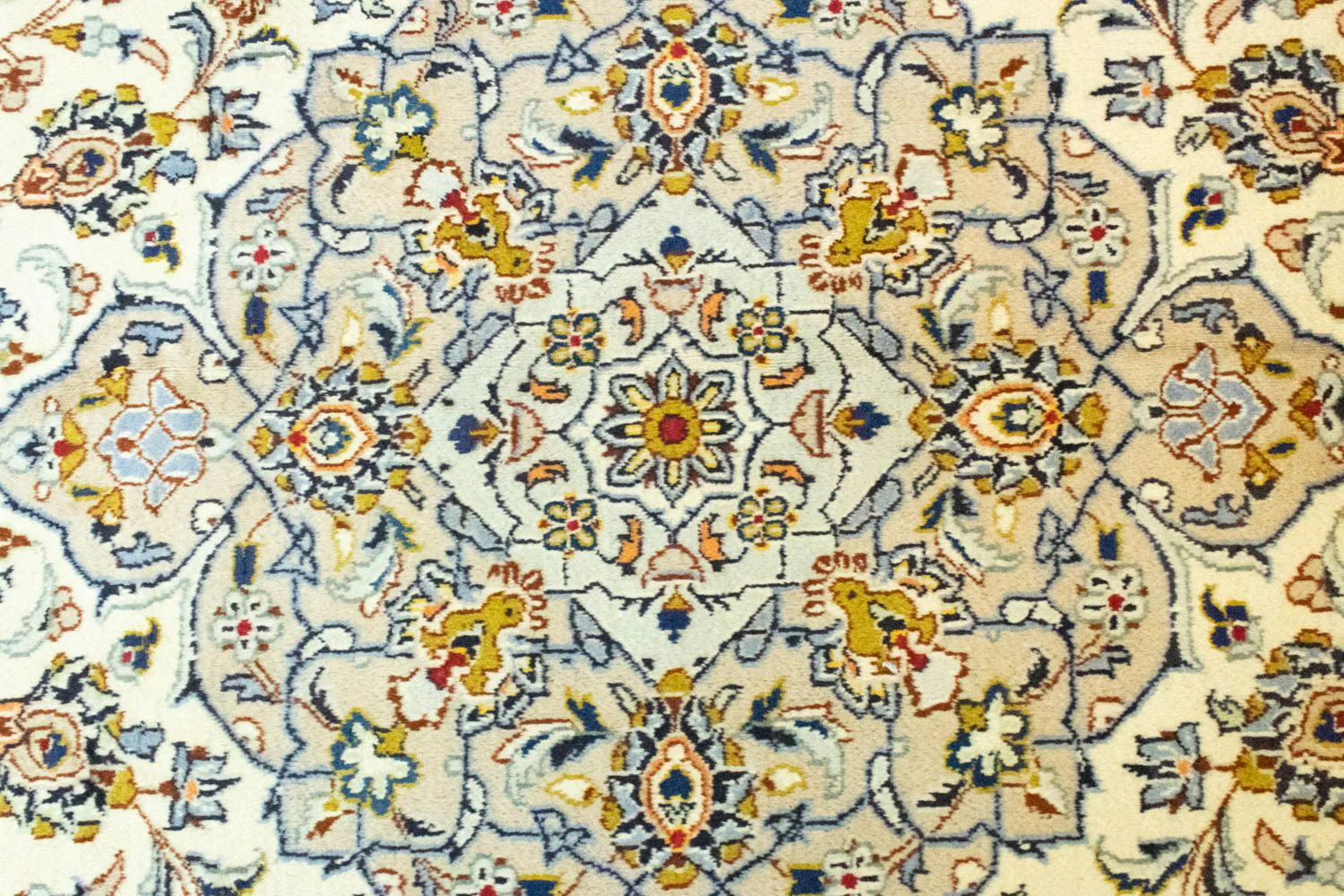 Perserteppich - Keshan 405 x 294 cm - beige - Image 2