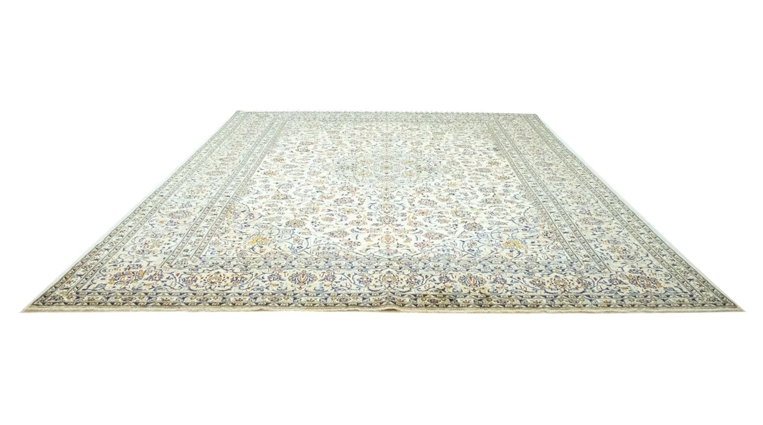 Perserteppich - Keshan 405 x 294 cm - beige - Image 5