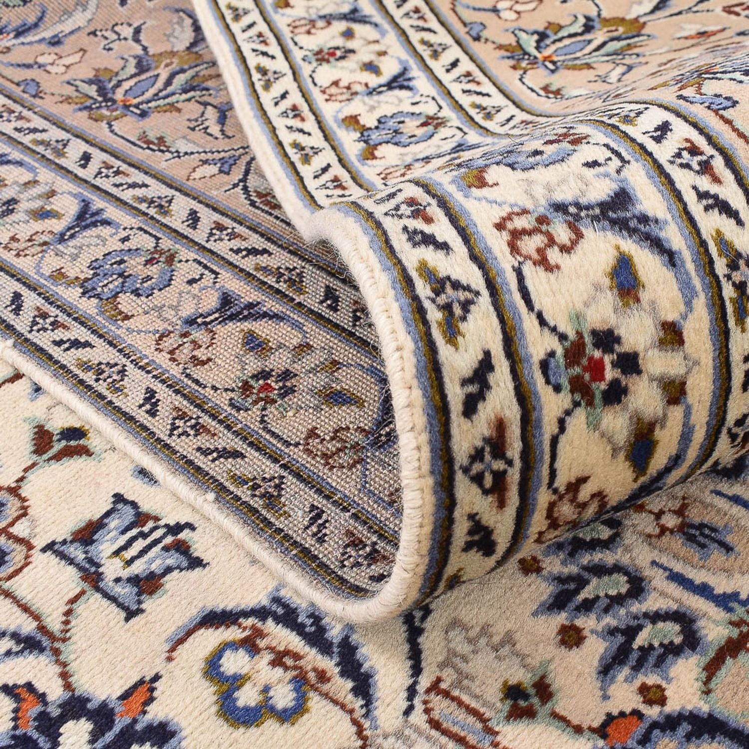 Perserteppich - Keshan - 405 x 295 cm - dunkelbeige - Image 4