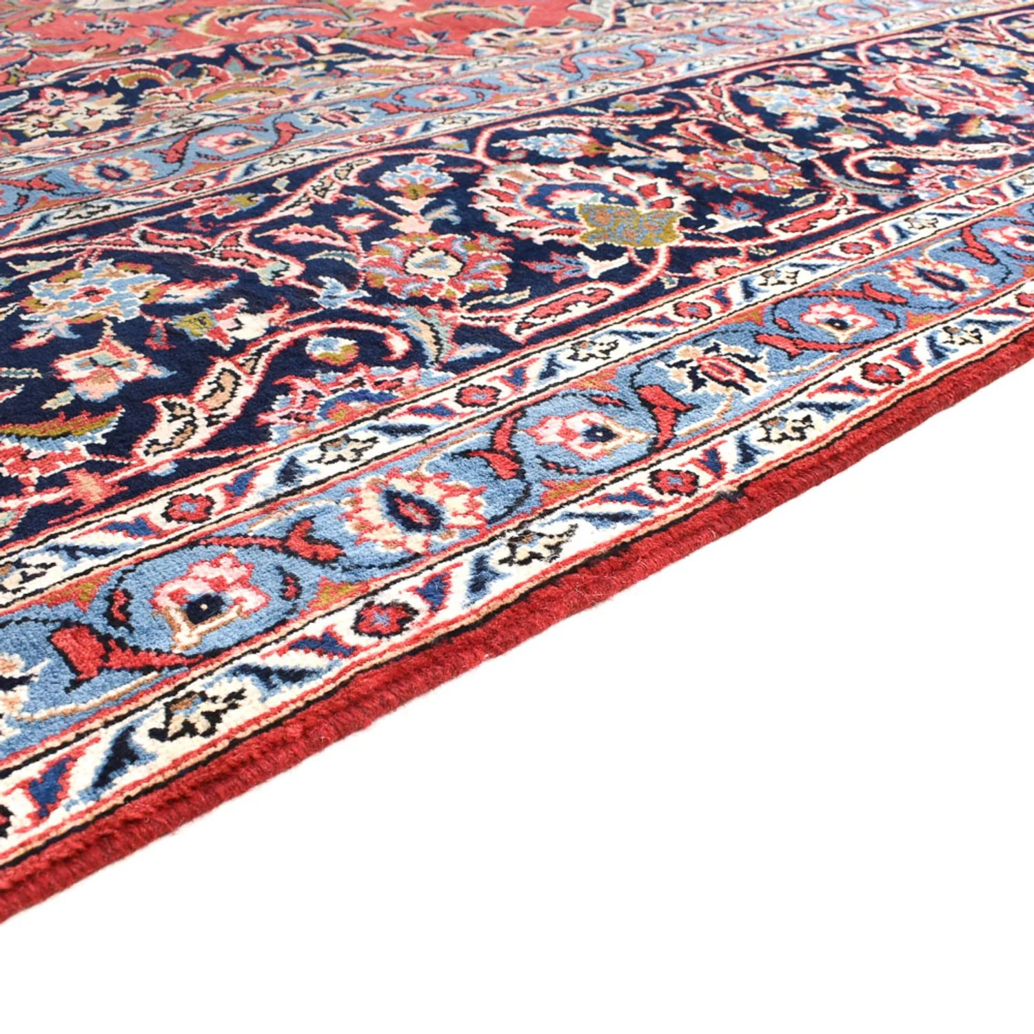 Perserteppich - Keshan - 405 x 303 cm - rot - Image 3
