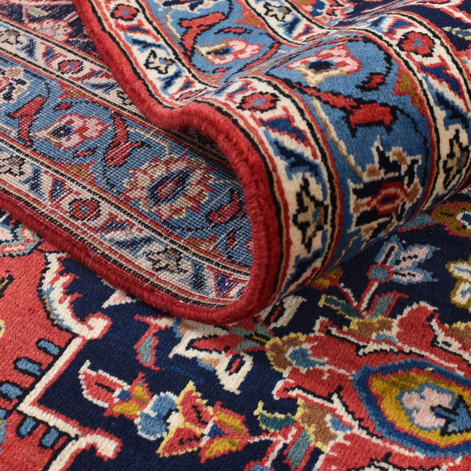 Perserteppich - Keshan - 405 x 303 cm - rot - Image 4
