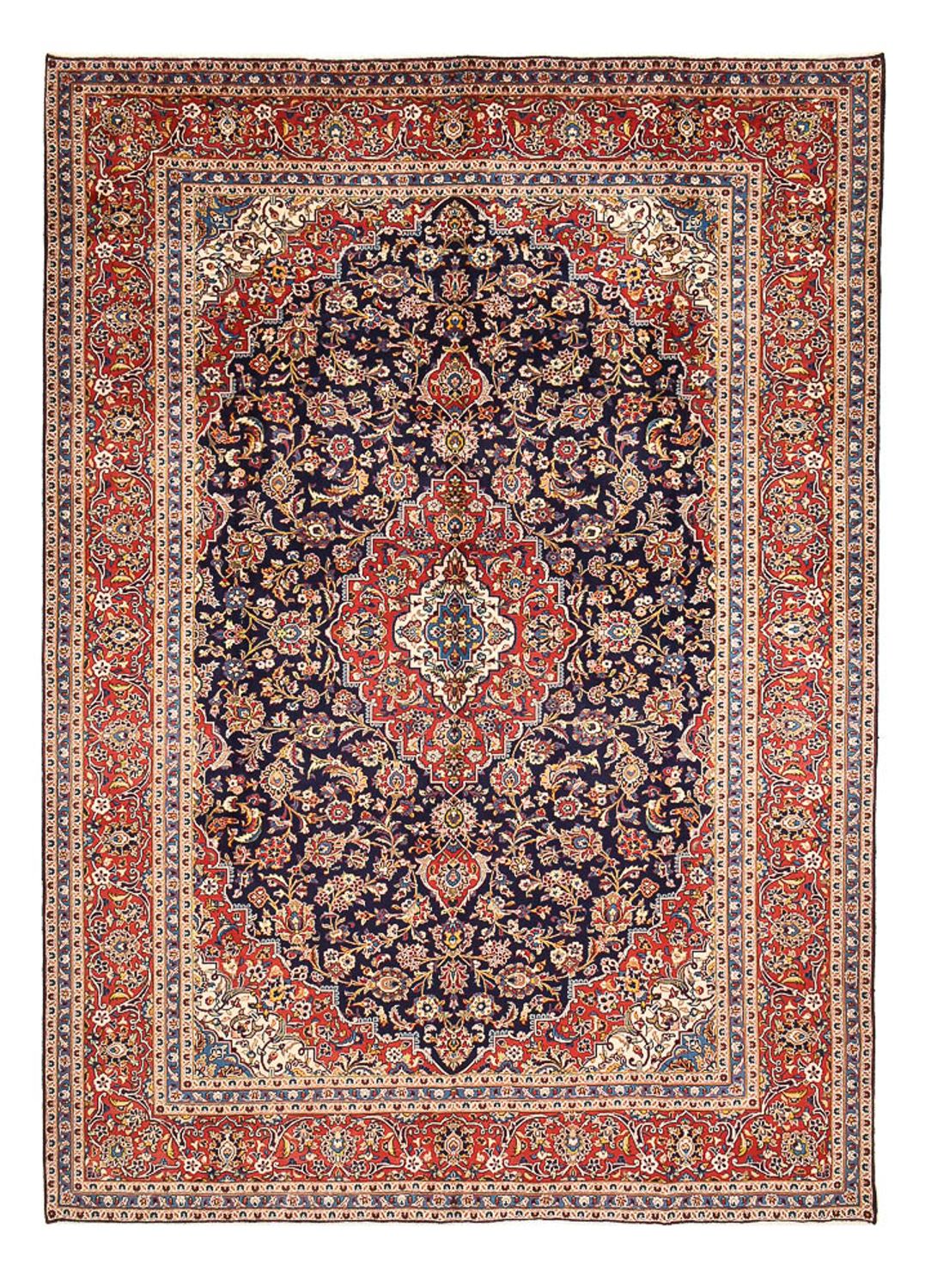 Keshan Teppich 407x296cm - Perserteppich