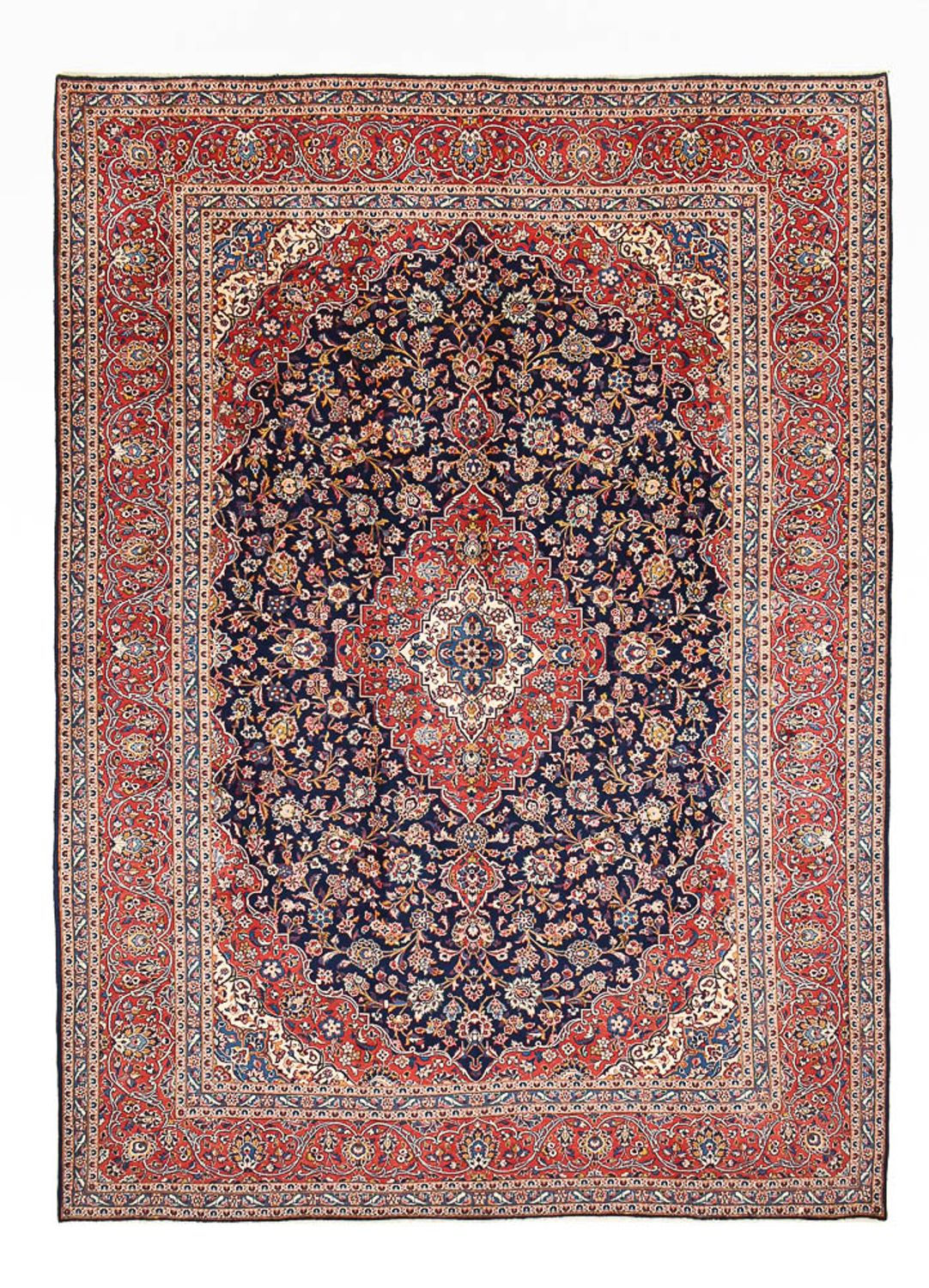 Keshan Teppich 407x300cm - Perserteppich