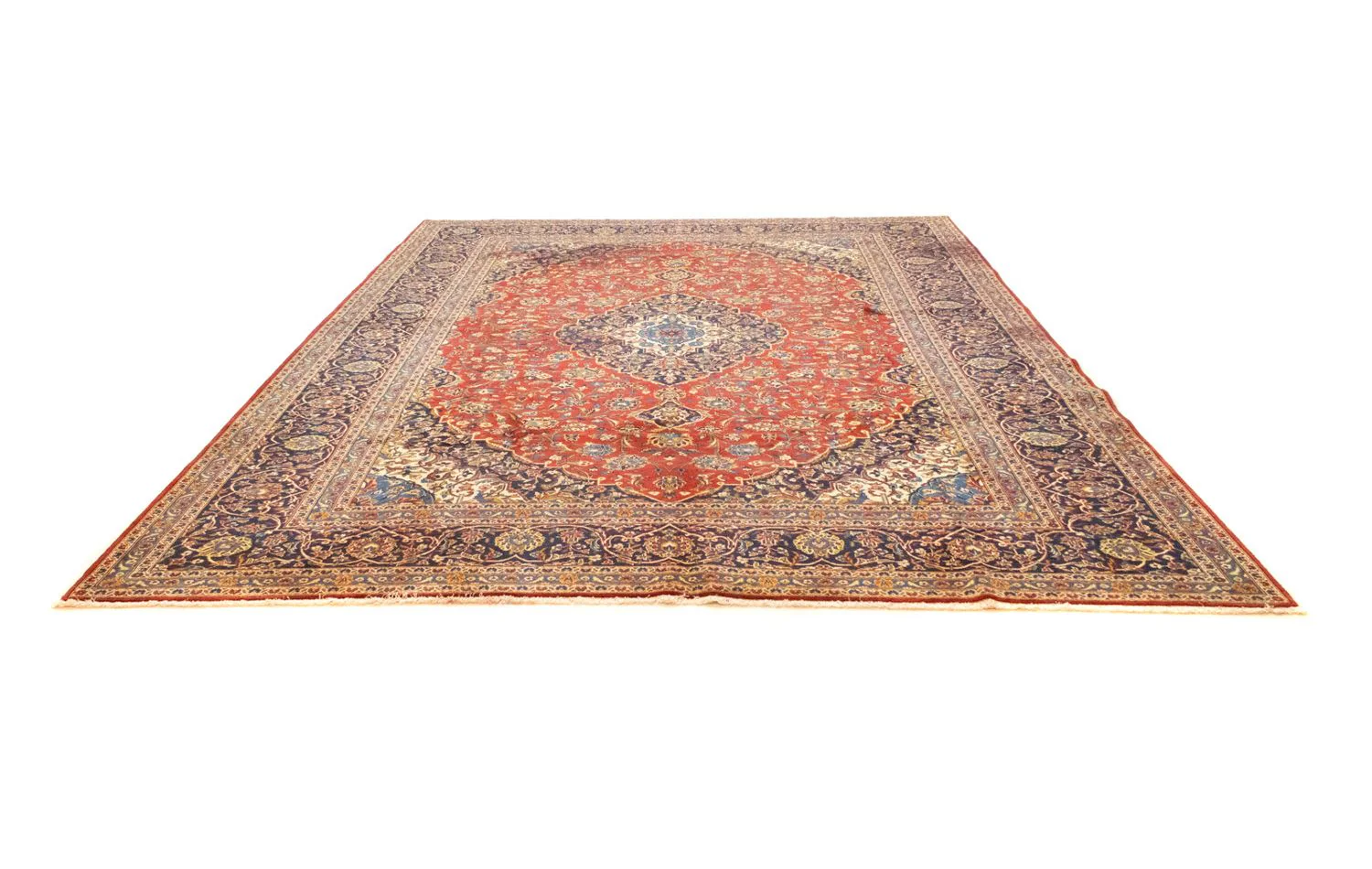 Perserteppich - Keshan 410 x 310 cm - rot - Image 5