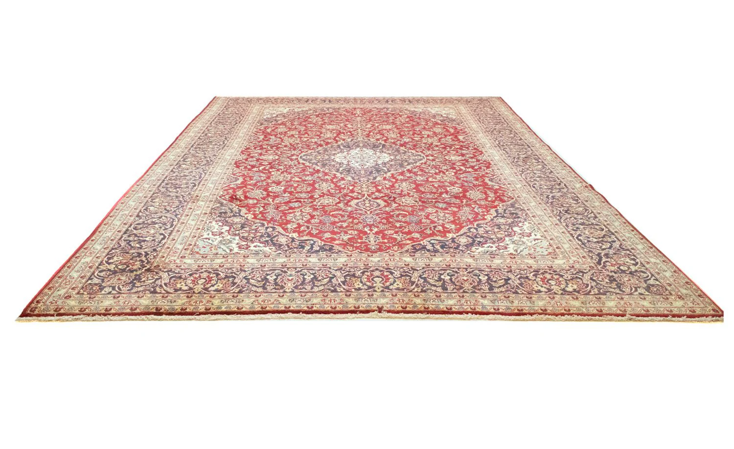 Perserteppich - Keshan 412 x 300 cm - rot - Image 5