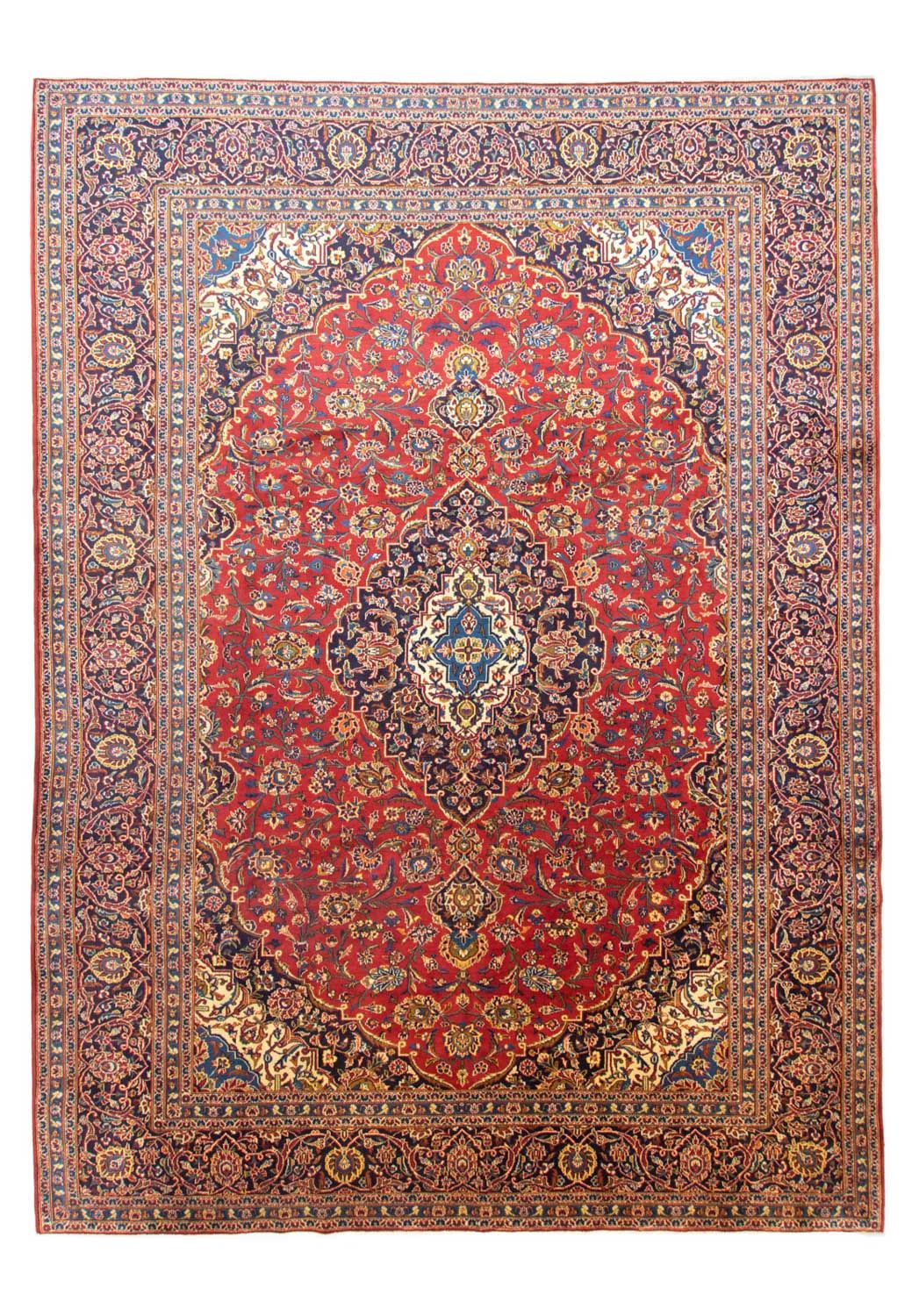 Perserteppich - Keshan 417 x 304 cm - rost