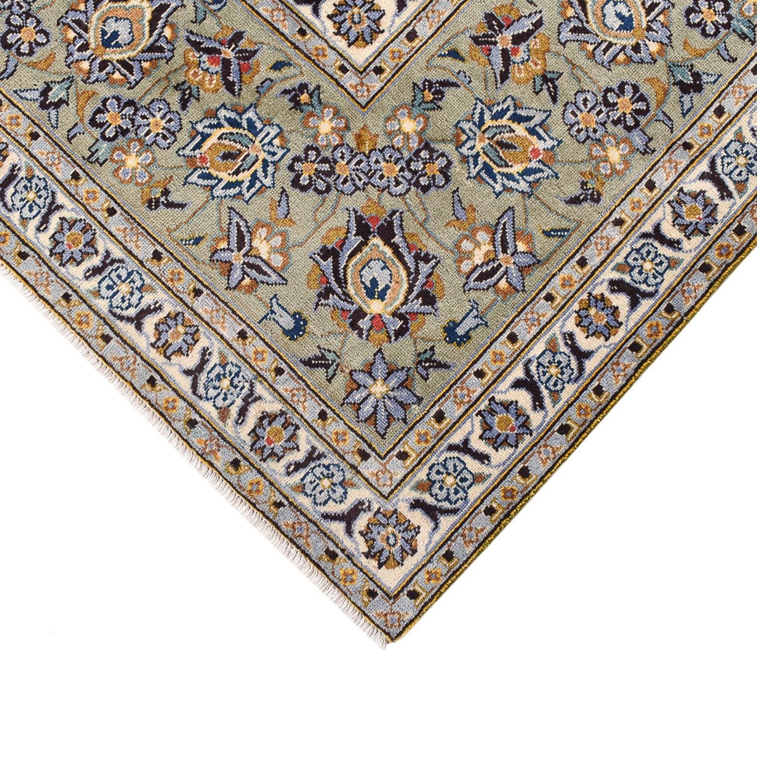 Perserteppich - Keshan - 423 x 301 cm - sand - Image 2