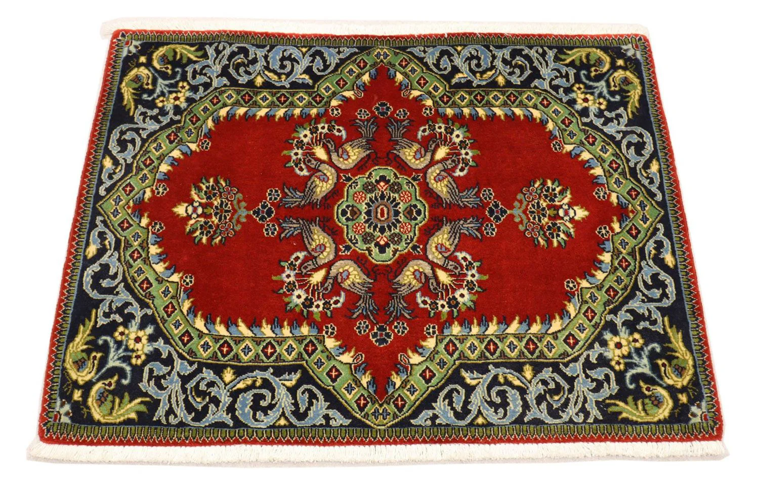 Perserteppich - Keshan 73 x 97 cm - rot - Image 3