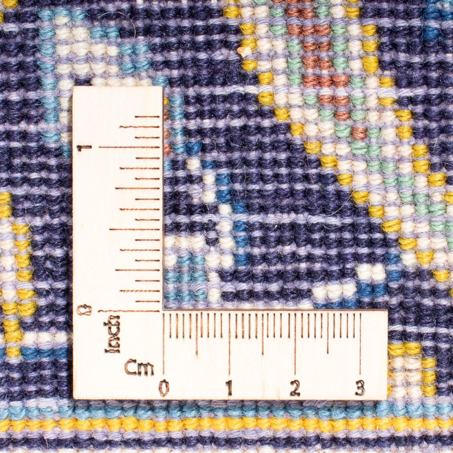 Perserteppich - Keshan quadratisch - 410 x 395 cm - dunkelblau - Image 6