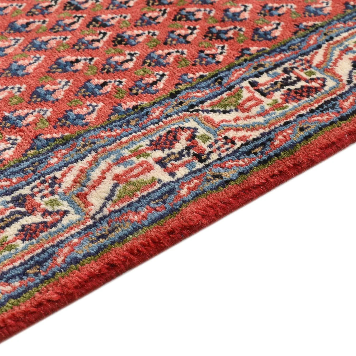 Perserteppich - Mir - 132 x 69 cm - dunkelrot - Image 3
