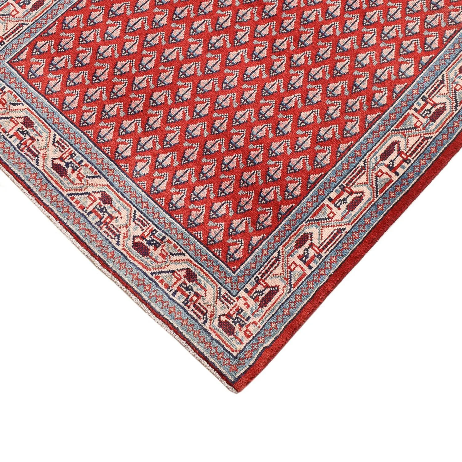 Perserteppich - Mir - 135 x 66 cm - dunkelrot - Image 2