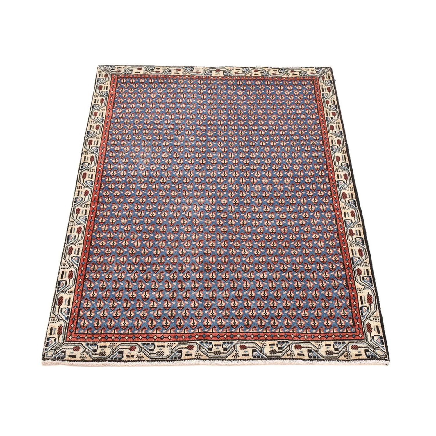 Perserteppich - Mir - 145 x 94 cm - seeblau - Image 5
