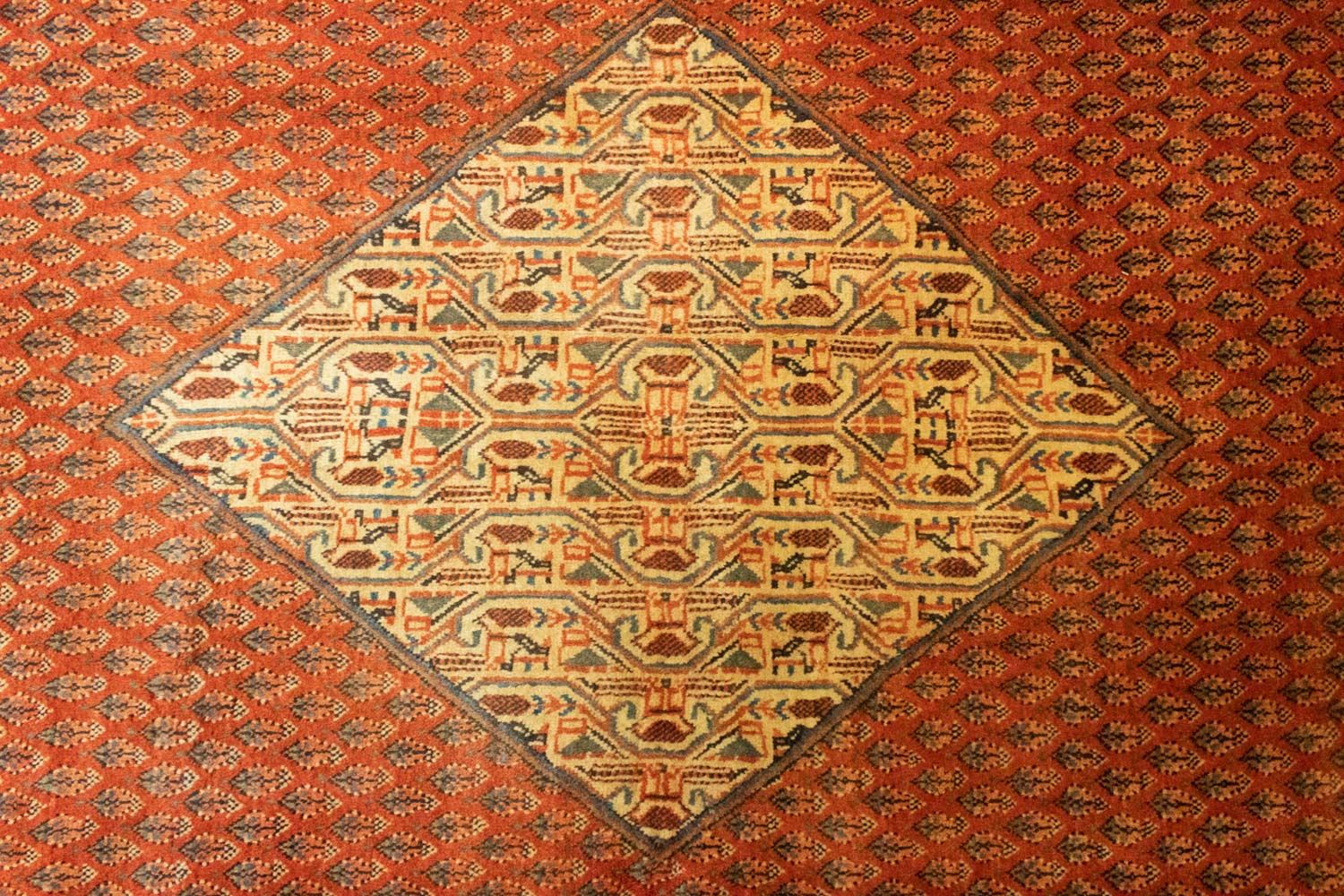 Perserteppich - Mir 300 x 206 cm - orange - Image 2