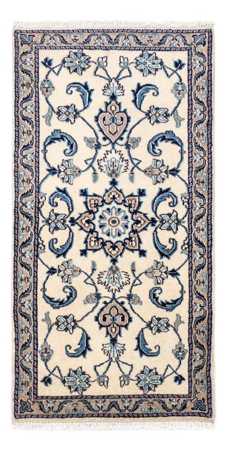 Perserteppich - Nain 130 x 69 cm - beige