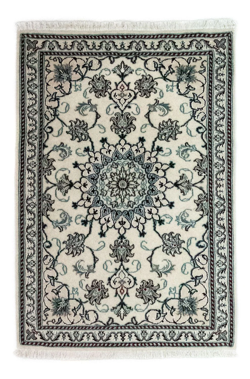 Perserteppich - Nain 131 x 91 cm - beige