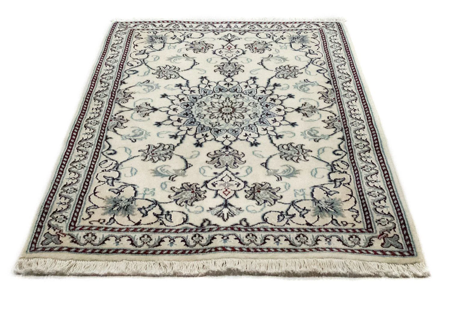 Perserteppich - Nain 131 x 91 cm - beige - Image 5
