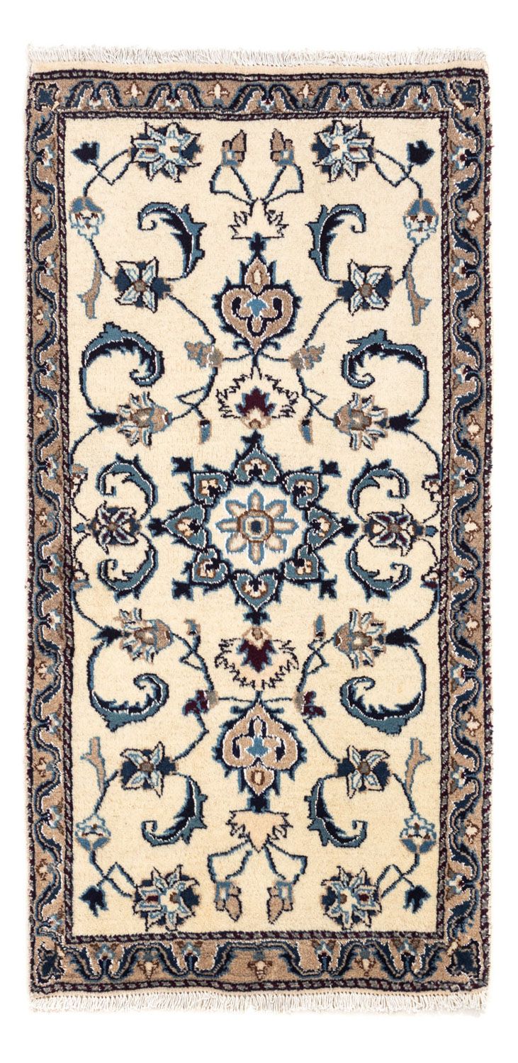 Perserteppich - Nain 132 x 68 cm - beige