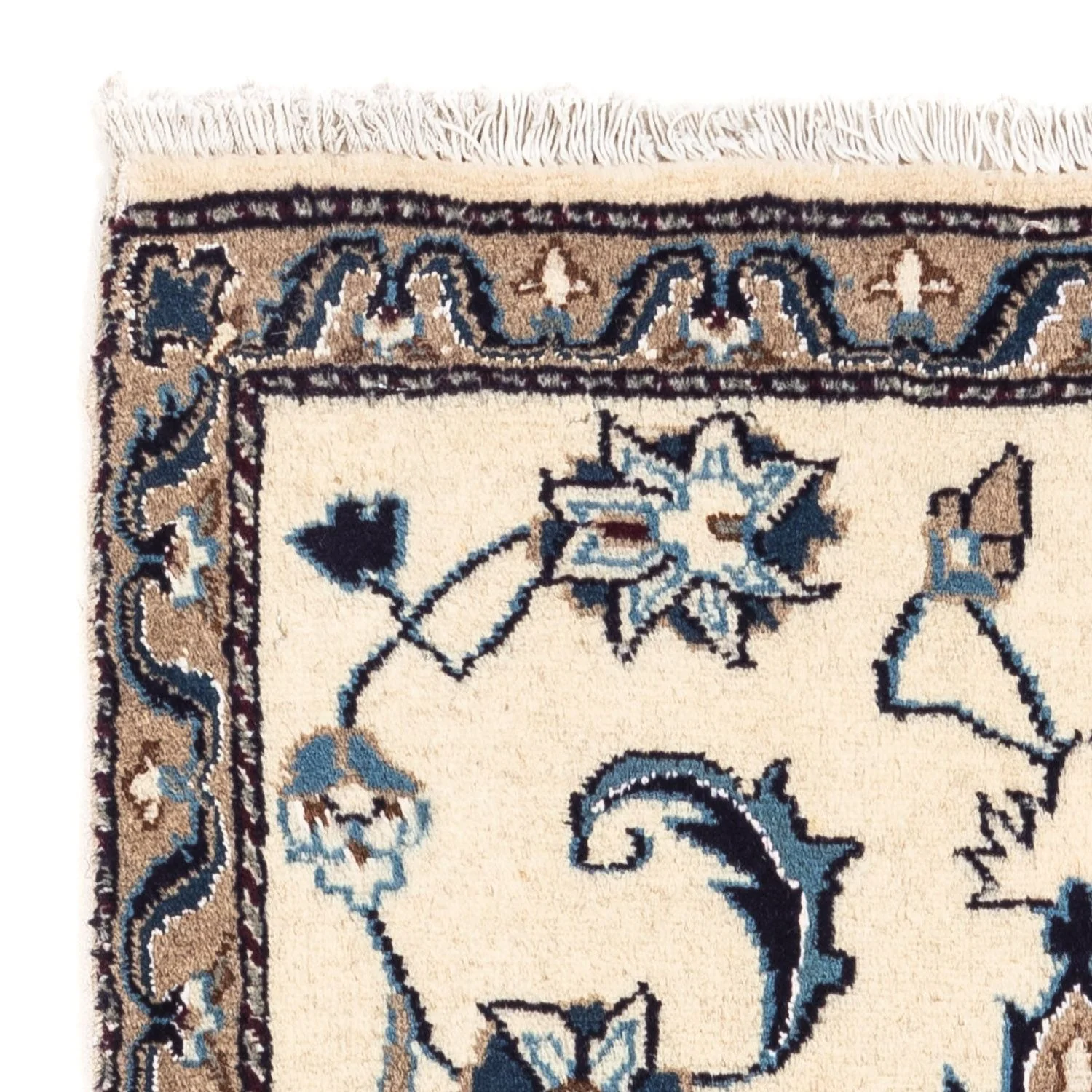 Perserteppich - Nain 132 x 68 cm - beige - Image 3