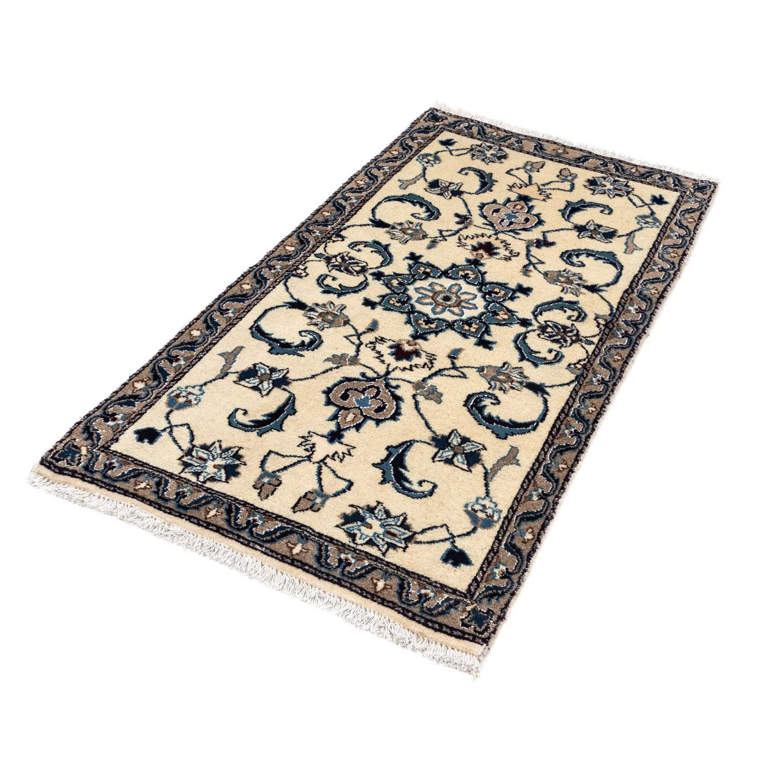 Perserteppich - Nain 132 x 68 cm - beige - Image 5