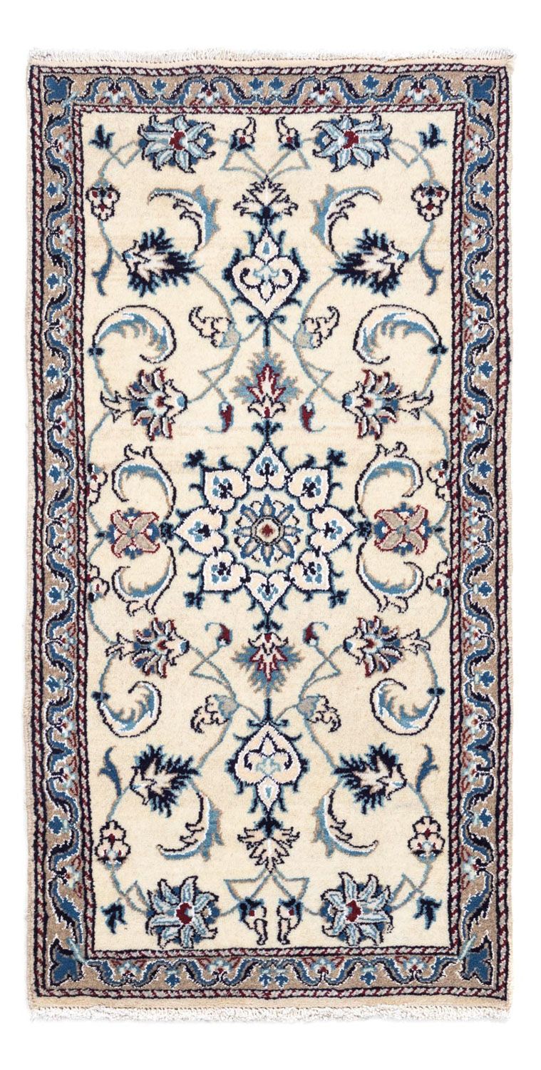 Perserteppich - Nain 135 x 68 cm - beige