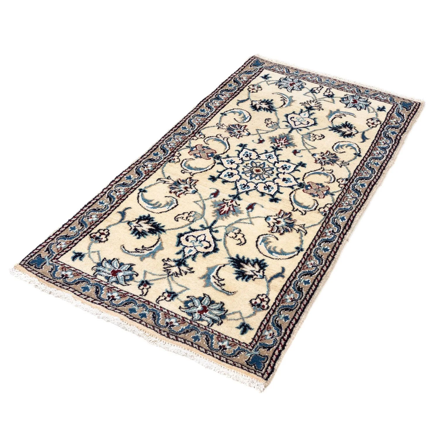 Perserteppich - Nain 135 x 68 cm - beige - Image 5