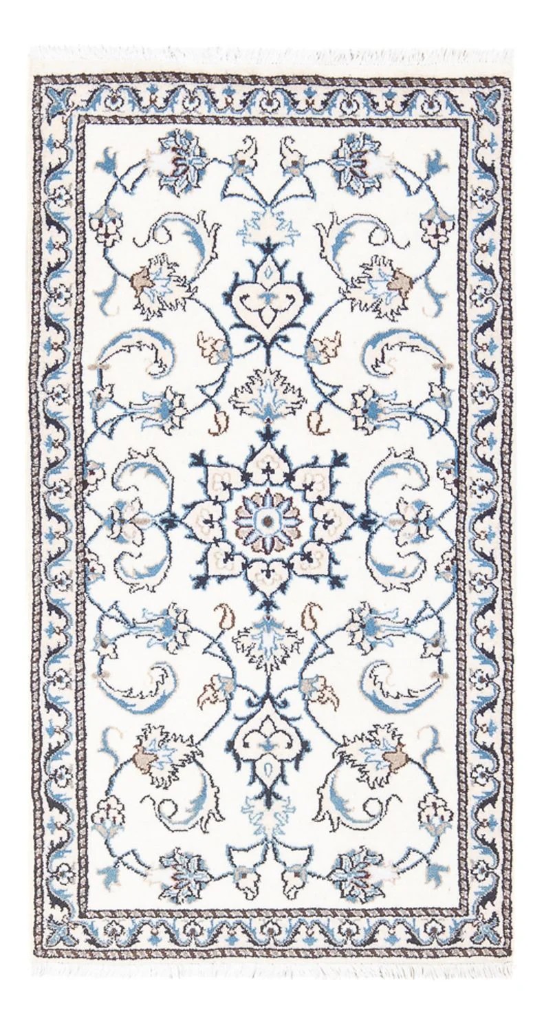 Perserteppich - Nain - 135 x 70 cm - creme