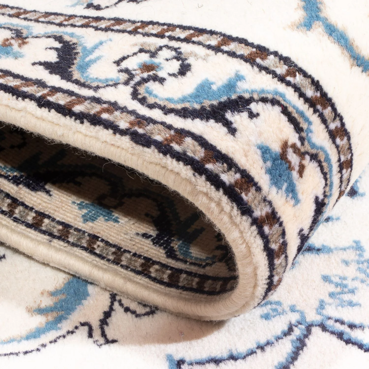 Perserteppich - Nain - 135 x 70 cm - creme - Image 4