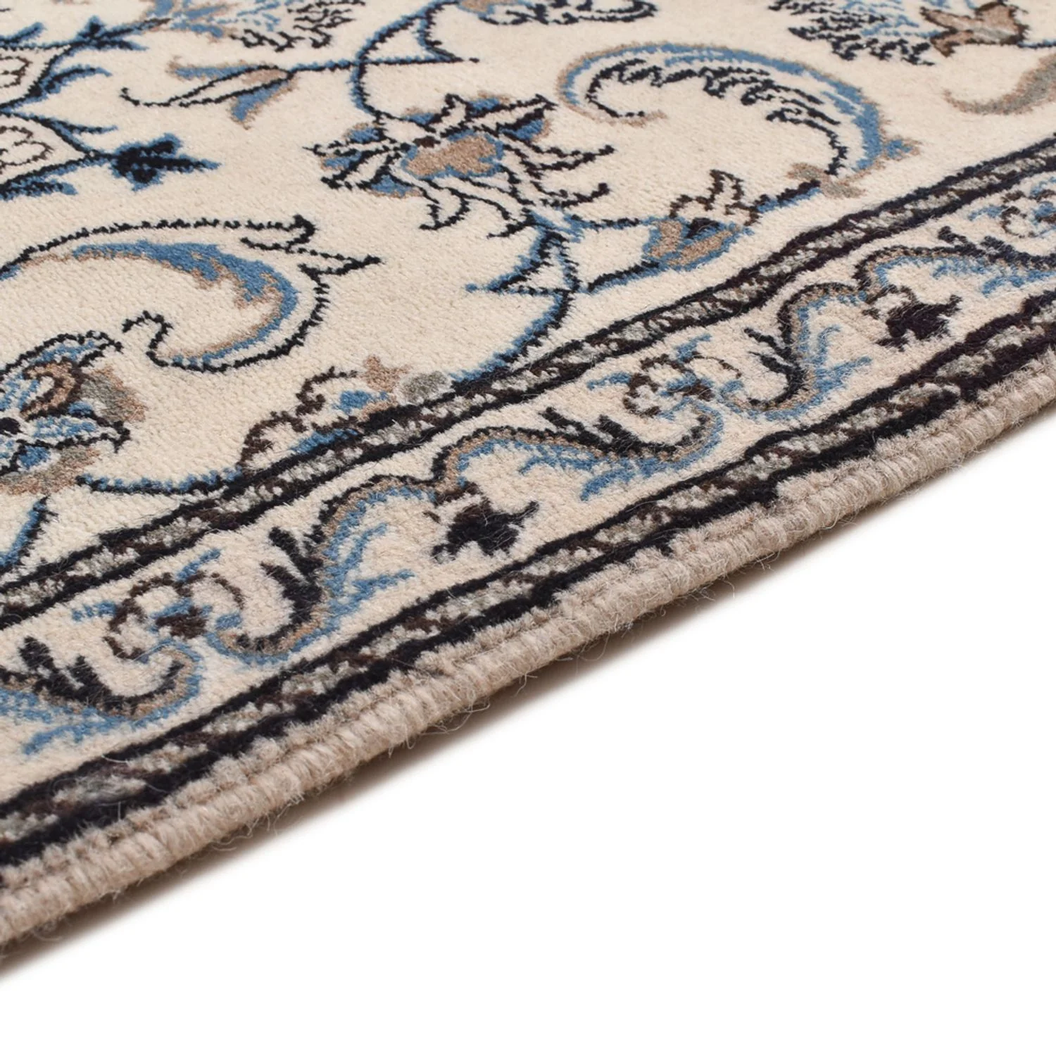 Perserteppich - Nain - 136 x 68 cm - creme - Image 3