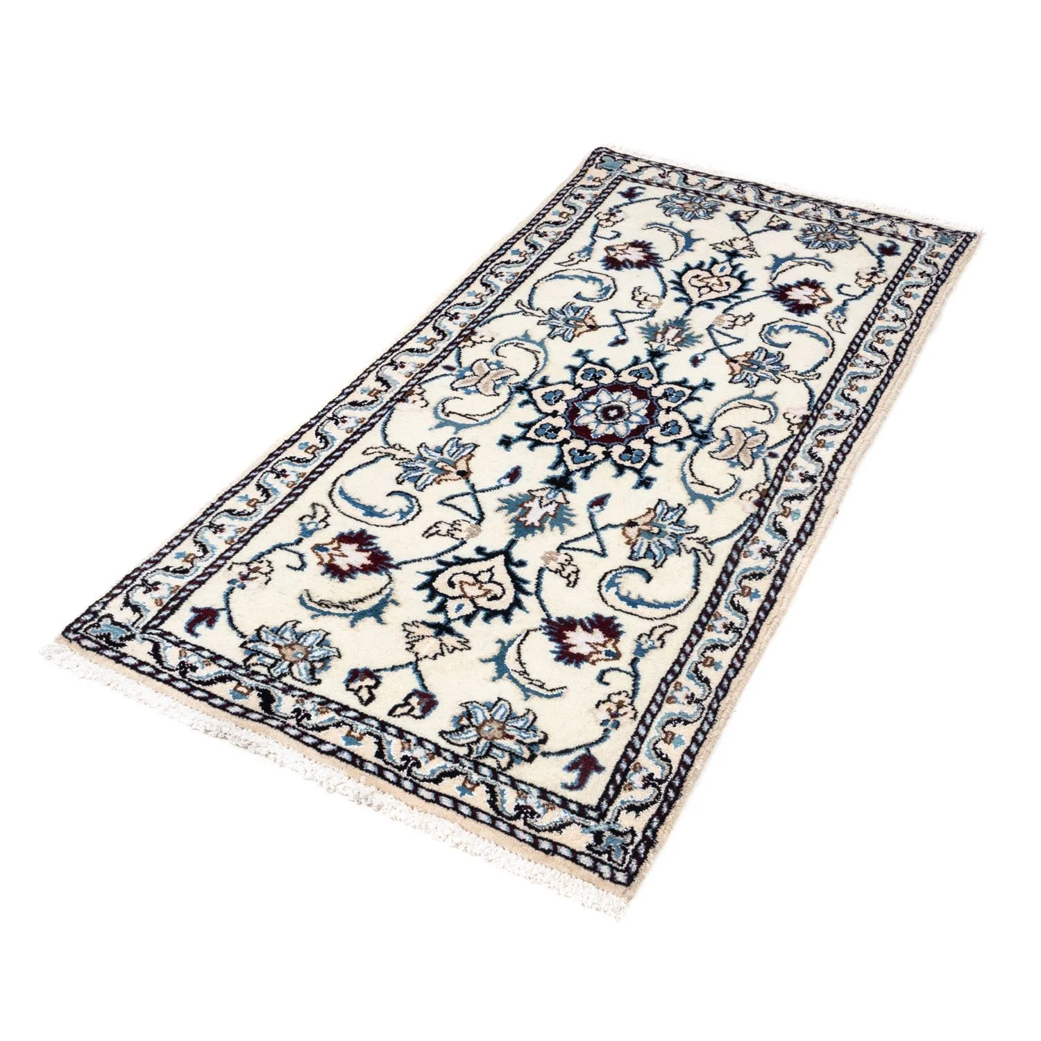 Perserteppich - Nain 137 x 66 cm - beige - Image 5