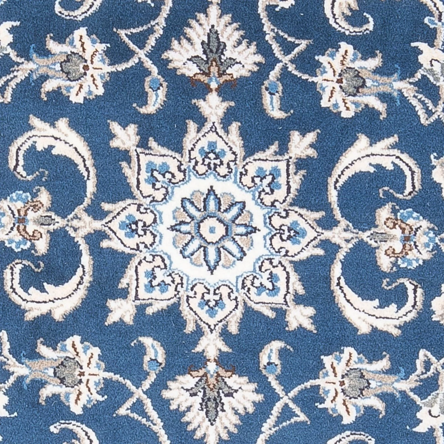 Perserteppich - Nain - 140 x 70 cm - blau - Image 2