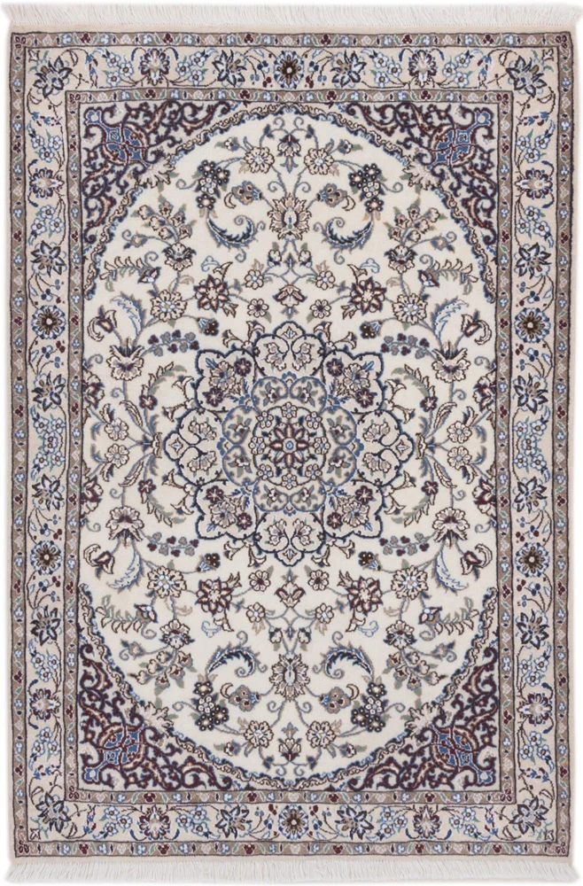 Perserteppich - Nain - 147 x 100 cm - creme