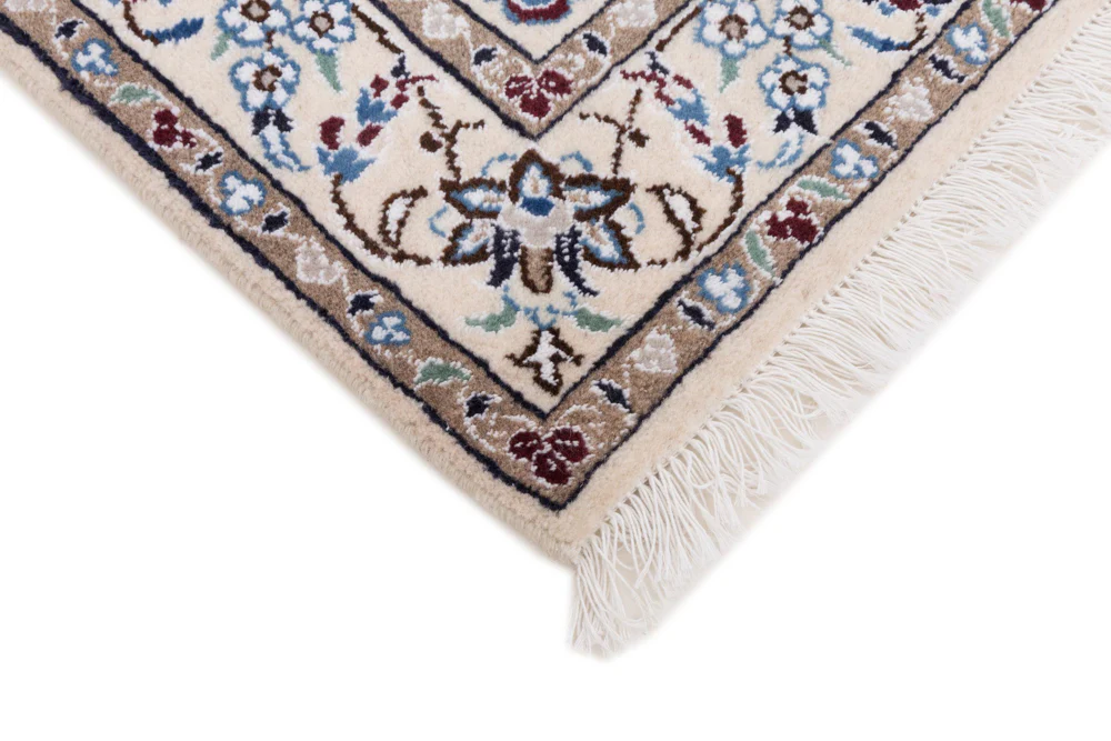 Perserteppich - Nain - 147 x 100 cm - creme - Image 6