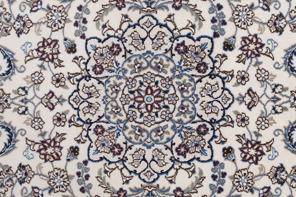 Perserteppich - Nain - 147 x 100 cm - creme - Image 8