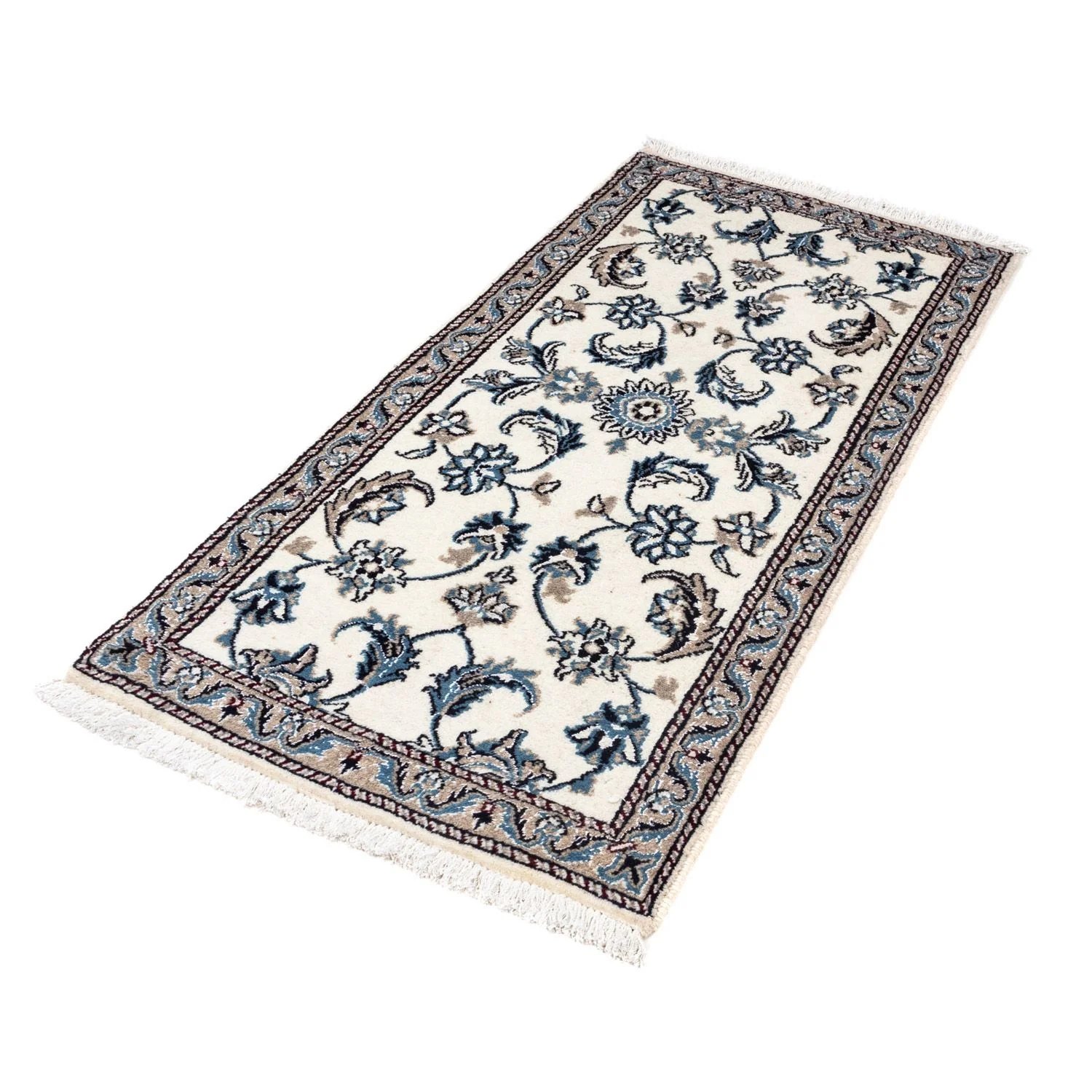 Perserteppich - Nain 148 x 68 cm - beige - Image 5