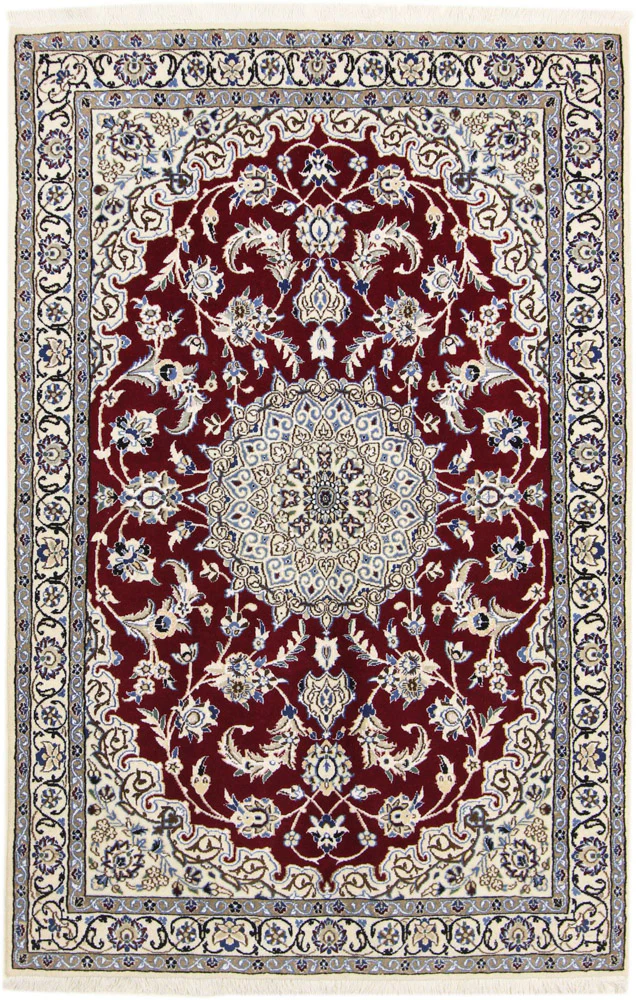 Perserteppich - Nain - 180 x 118 cm - rot