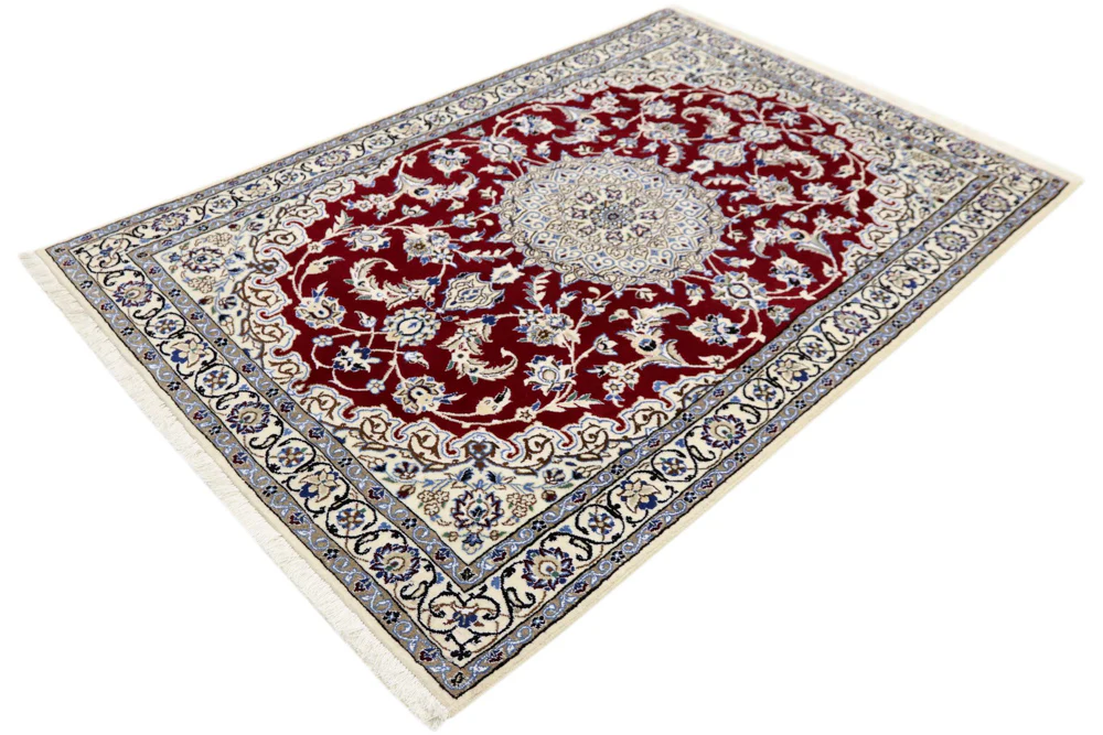 Perserteppich - Nain - 180 x 118 cm - rot - Image 2
