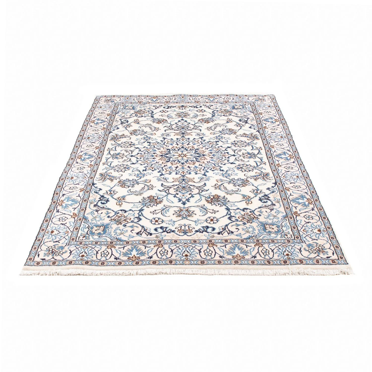 Perserteppich - Nain - 188 x 116 cm - creme - Image 5