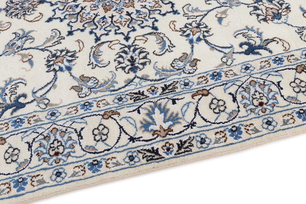 Perserteppich - Nain - 195 x 120 cm - creme - Image 5