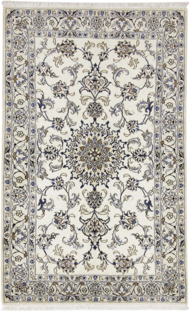 Perserteppich - Nain - 200 x 120 cm - creme